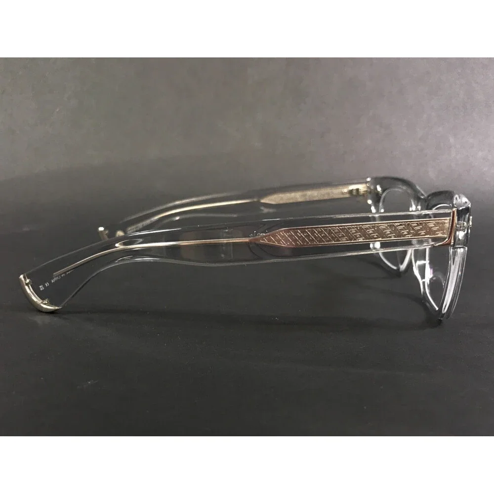 GLCO x Officine Générale Eyeglasses Frames LLG 4837 Transparent Grey 50-20-148